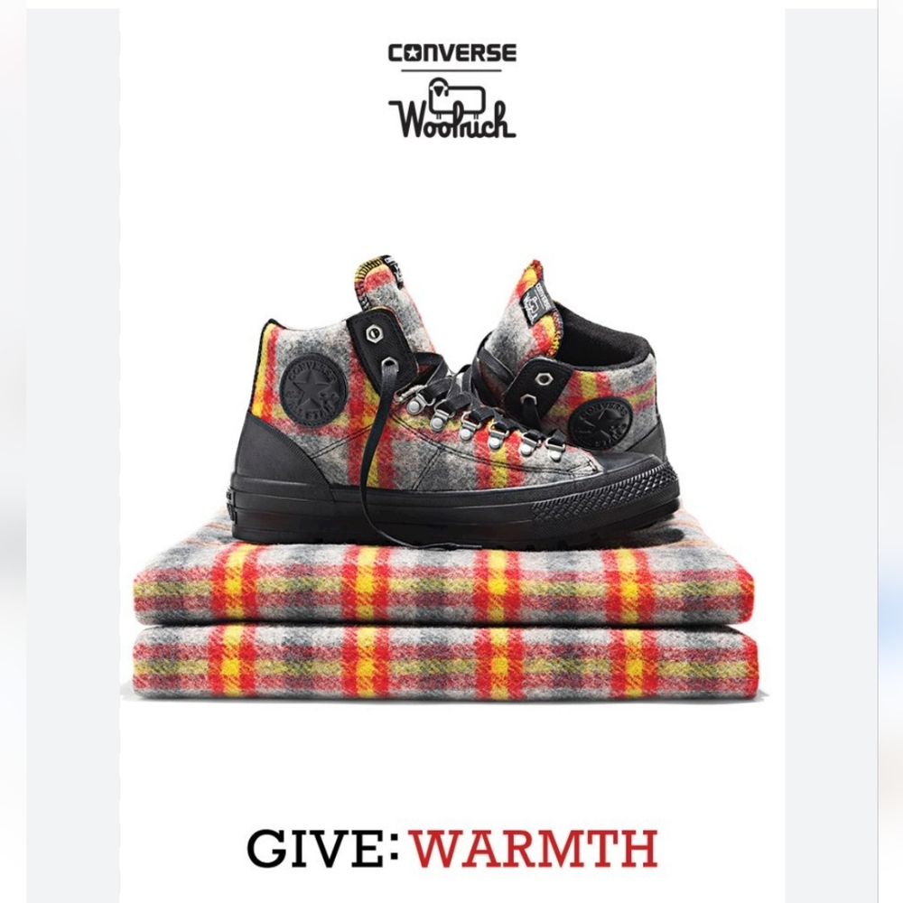 Converse x Woolrich Chuck Taylor's M 6 W 7.5 - Picture 1 of 15